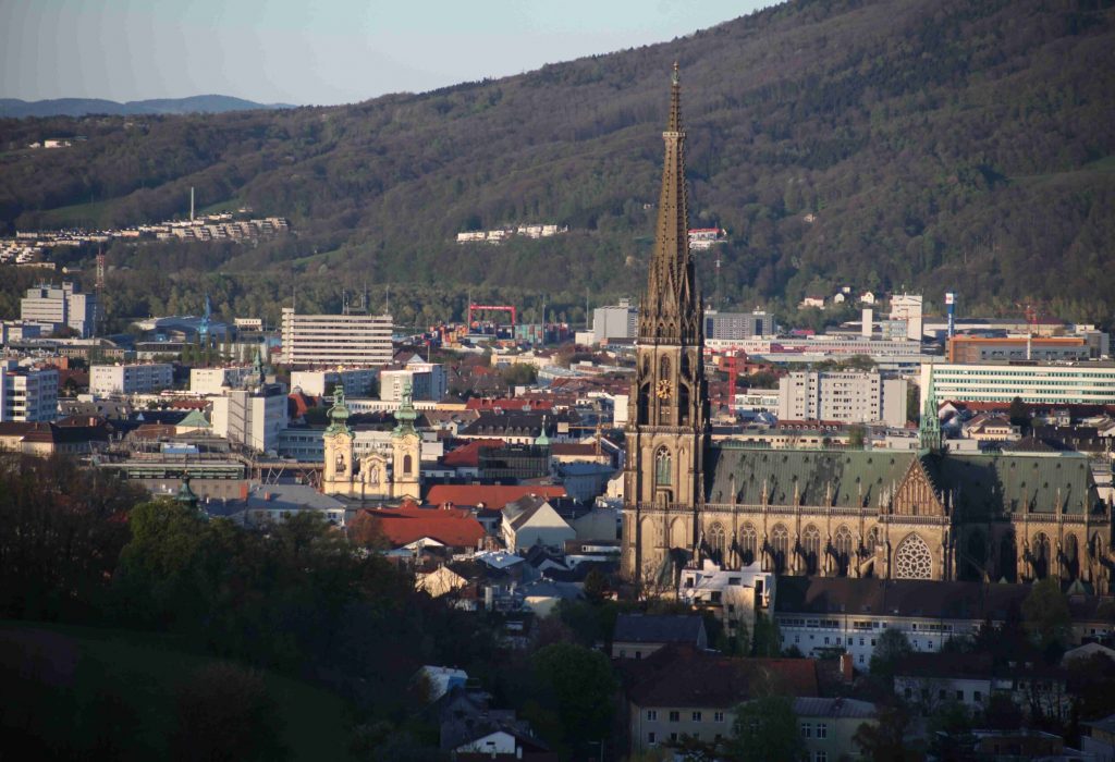 Blick vom Freinberg - Linz